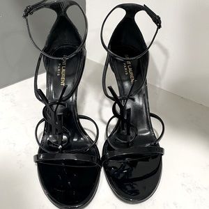 Authentic Saint Laurent Cassandra Heel sandal